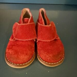 Elephantito Red Suede Kids Boots